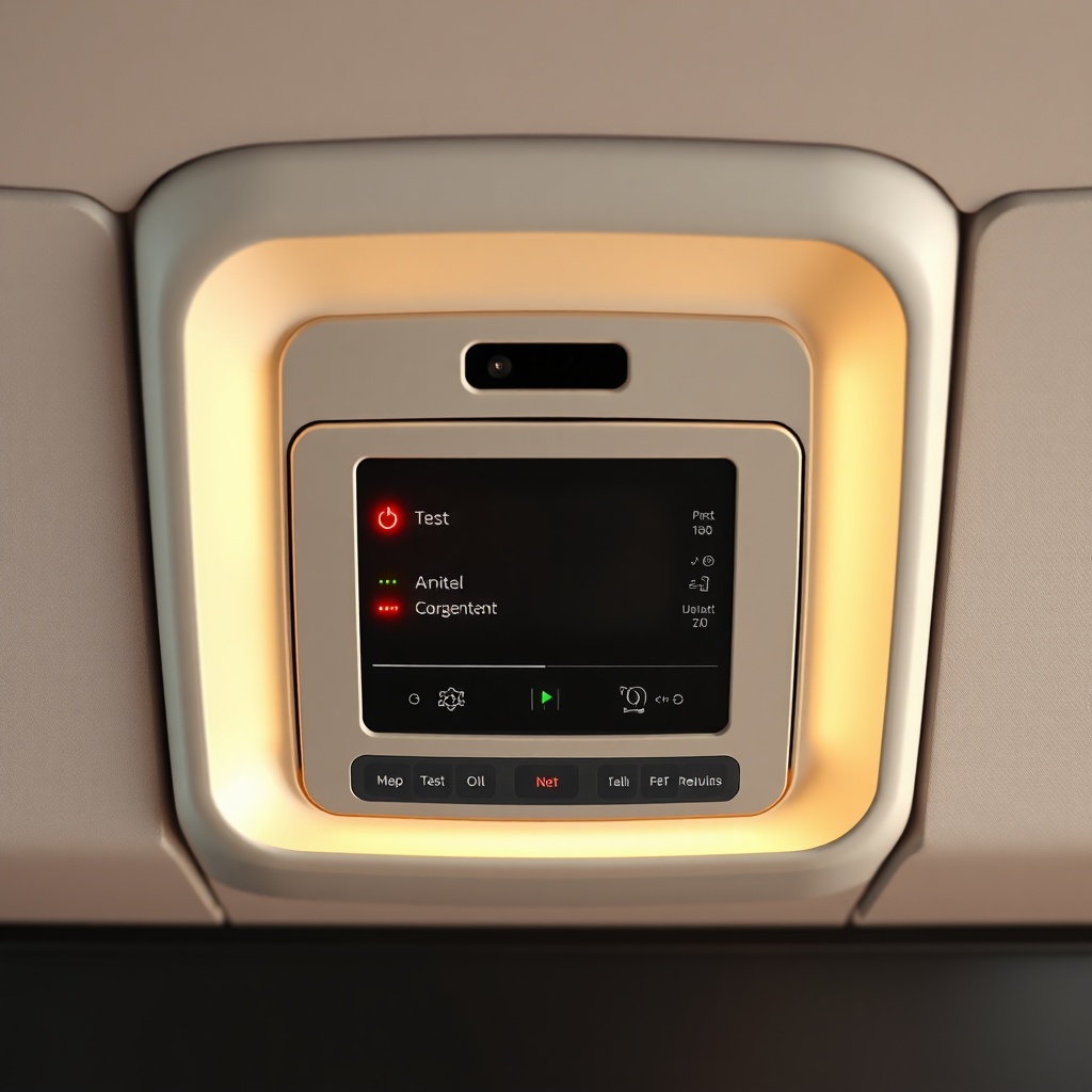 Fotorealistik bir Honeywell Morley IAS karbonmonoksit dedektörünün bir oturma odası duvarı