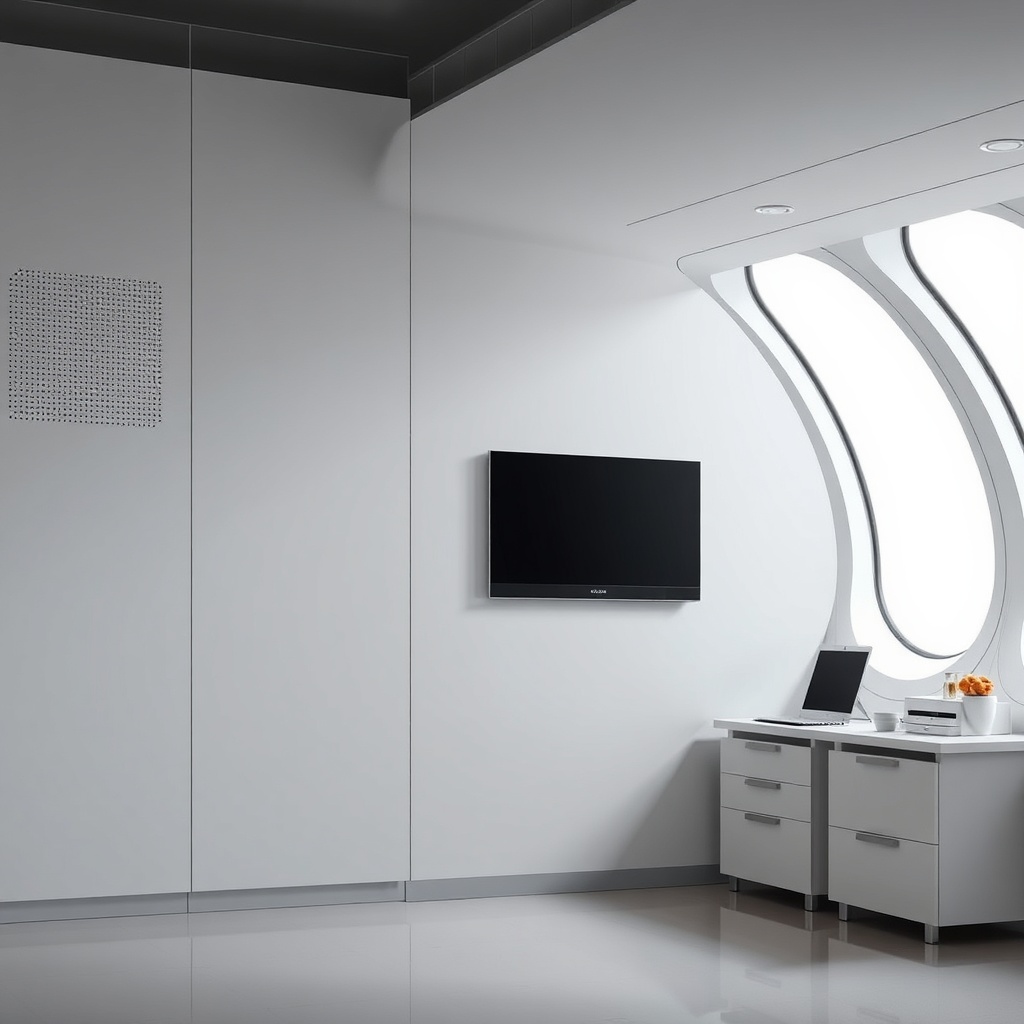 Honeywell Morley IAS panosunun duvara monte edilmiş hali