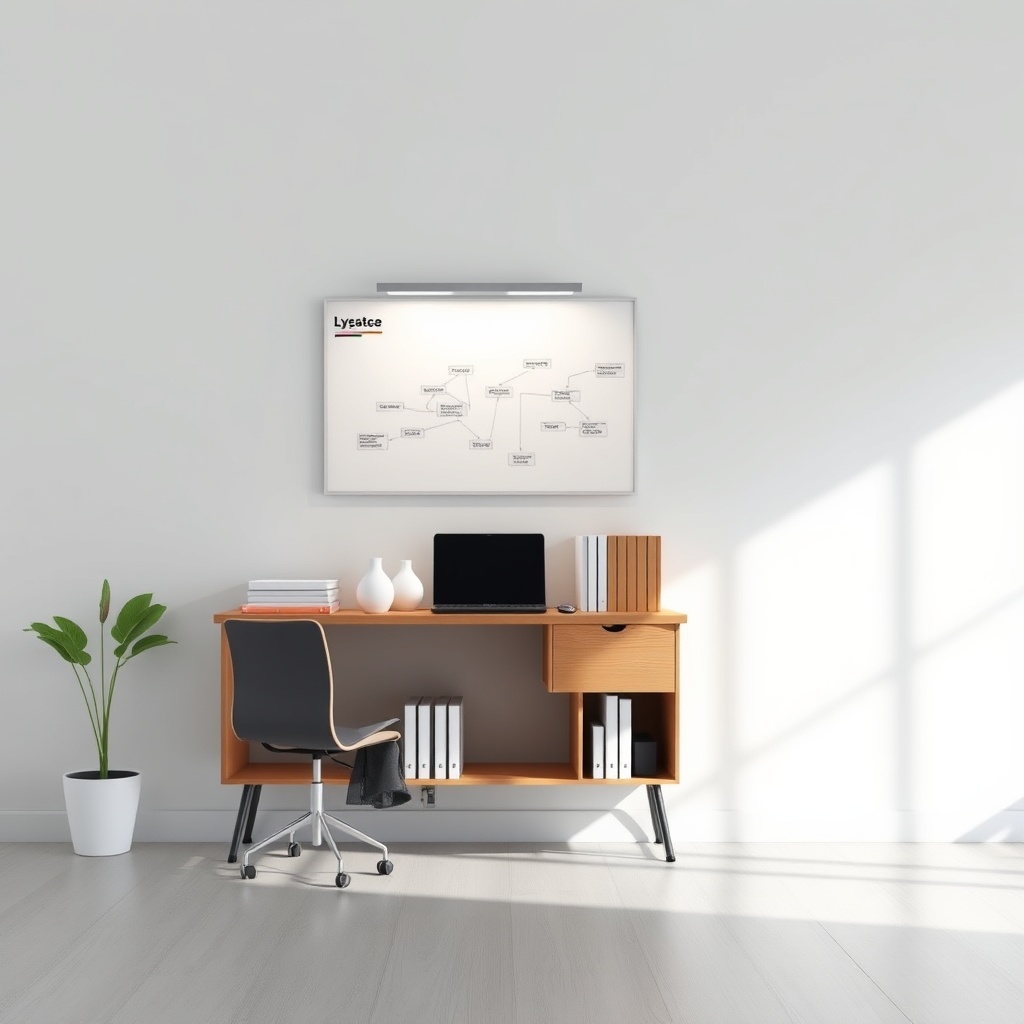 Bir ofis tavanında monte edilmiş